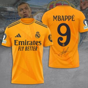 Real Madrid CF x Kylian Mbappe 3D Unisex T-Shirt GUD1321