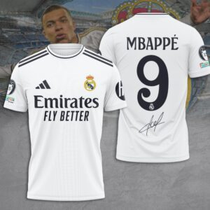Real Madrid CF x Kylian Mbappe 3D Unisex T-Shirt GUD1419