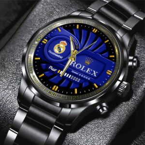 Real Madrid CF x Rolex Black Stainless Steel Watch GUD1270