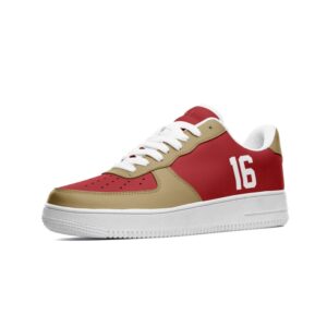 San Francisco 49ers Air Force 1 Sneakers AF1 Shoes EAF1020