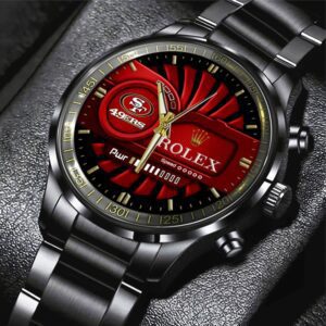 San Francisco 49ers x Rolex Black Stainless Steel Watch GUD1268