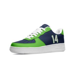 Seattle Seahawks Custom Air Force 1 Sneakers AF1 Shoes EAF1079