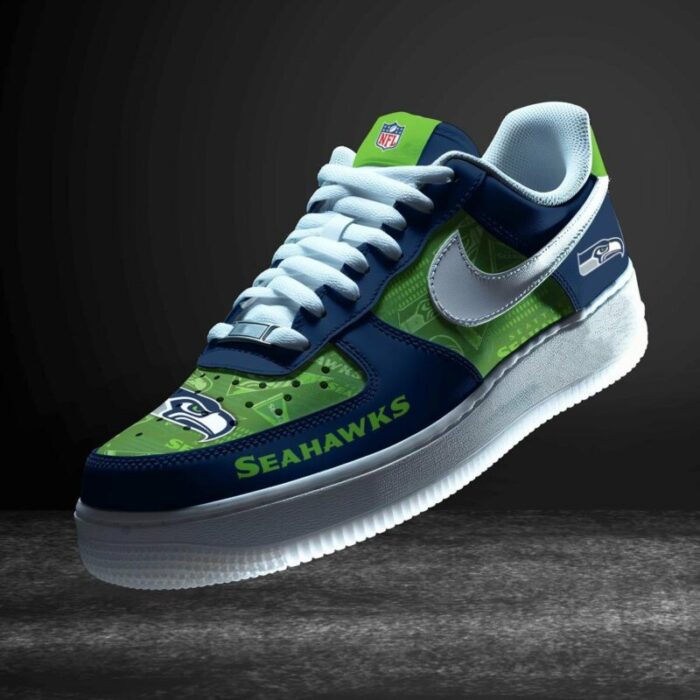 Seattle Seahawks NFL Air Force 1 Sneakers AF1 Limited Shoes WMA1062