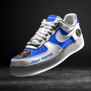 Shelby Blue Air Force 1 Sneakers AF1 Limited Shoes For Cars Fan LAF2510