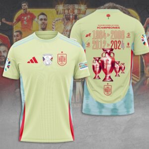 Spain National Football Team 3D Unisex T-Shirt GUD1369