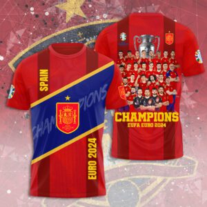 Spain National Football Team 3D Unisex T-Shirt GUD1463