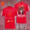 Spain National Football Team Champion Final Campeones Euro 2024 3D Unisex T-Shirt JSC1020