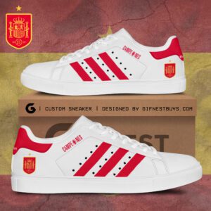 Spain National Football Team Champion Final Campeones Euro 2024 Stan Smith Shoes JSC1008