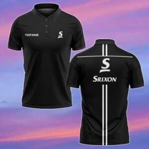 Srixon Personalized Golf Polo Shirts - White WPL1054