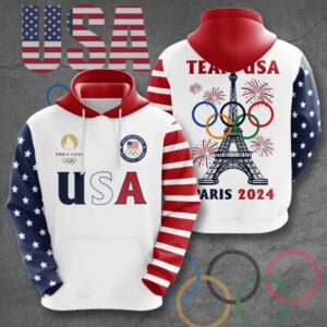 Summer Olympic Games x United States 3D Unisex Hoodie GUD1010