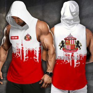 Sunderland A.F.C Men Workout Hoodie Tank Tops WHT1486