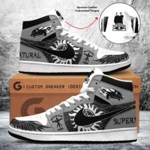 Supernatural Air Jordan 1 Sneaker JD1 Shoes For Fans GSS1149