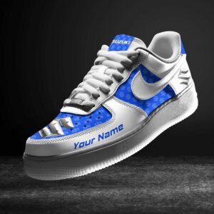 Suzuki Blue Air Force 1 Sneakers AF1 Limited Shoes For Cars Fan LAF2460