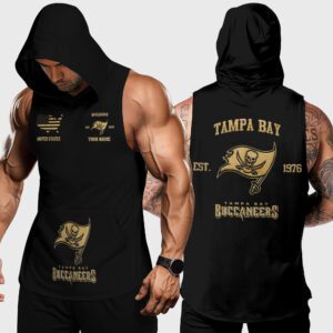 Tampa Bay Buccaneers NFL Personalized Workout Hoodie Tank Tops WHT1252