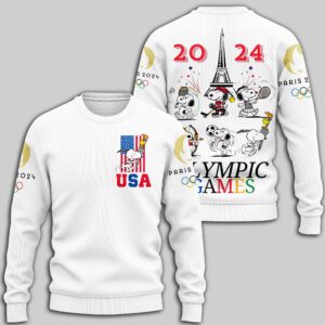 Team USA Olympics 2024 3D Sweatshirt WOP1012