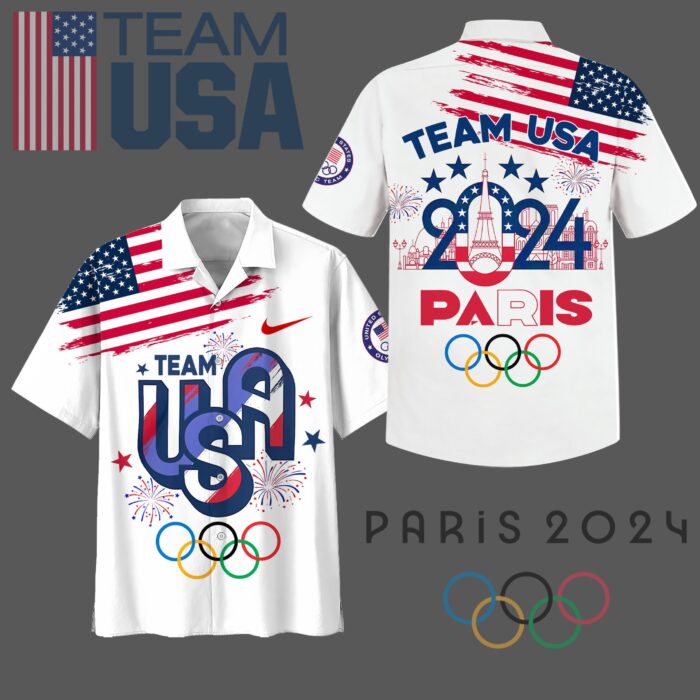 Team USA Olympics 2024 Hawaiian Shirt WOP1004