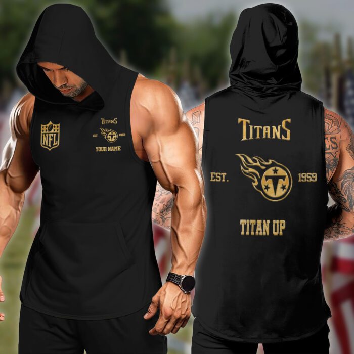 Tennessee Titans NFL Hoodie Tanktop Custom Your Name WHT1030