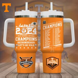 Tennessee Volunteers Baseball 40oz Stanley Tumbler GUD1315