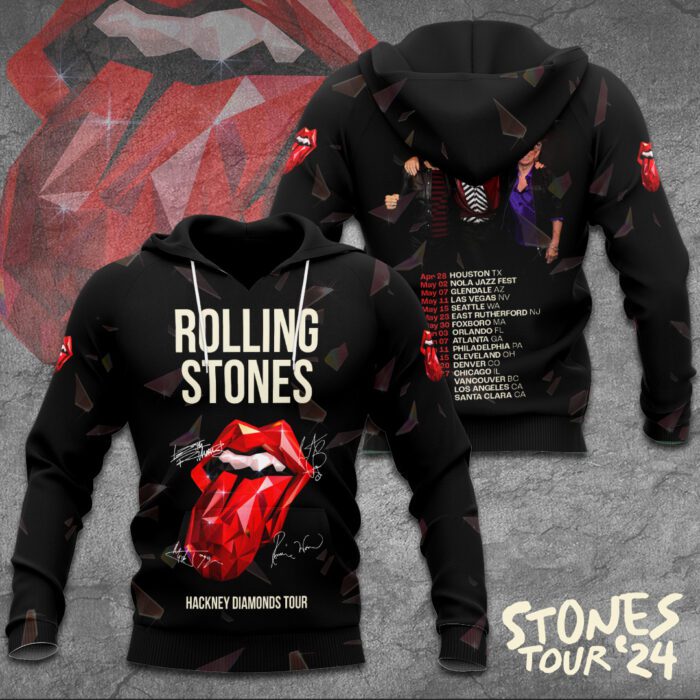 The Rolling Stones 3D Unisex Hoodie GUD1121