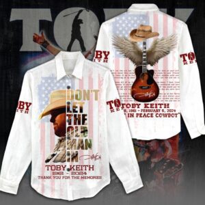 Toby Keith Women Casual Shirt 3D Linen Shirt GWS1137