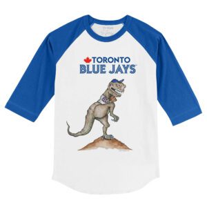 Toronto Blue Jays TT Rex 3/4 Royal Blue Sleeve Raglan Shirt
