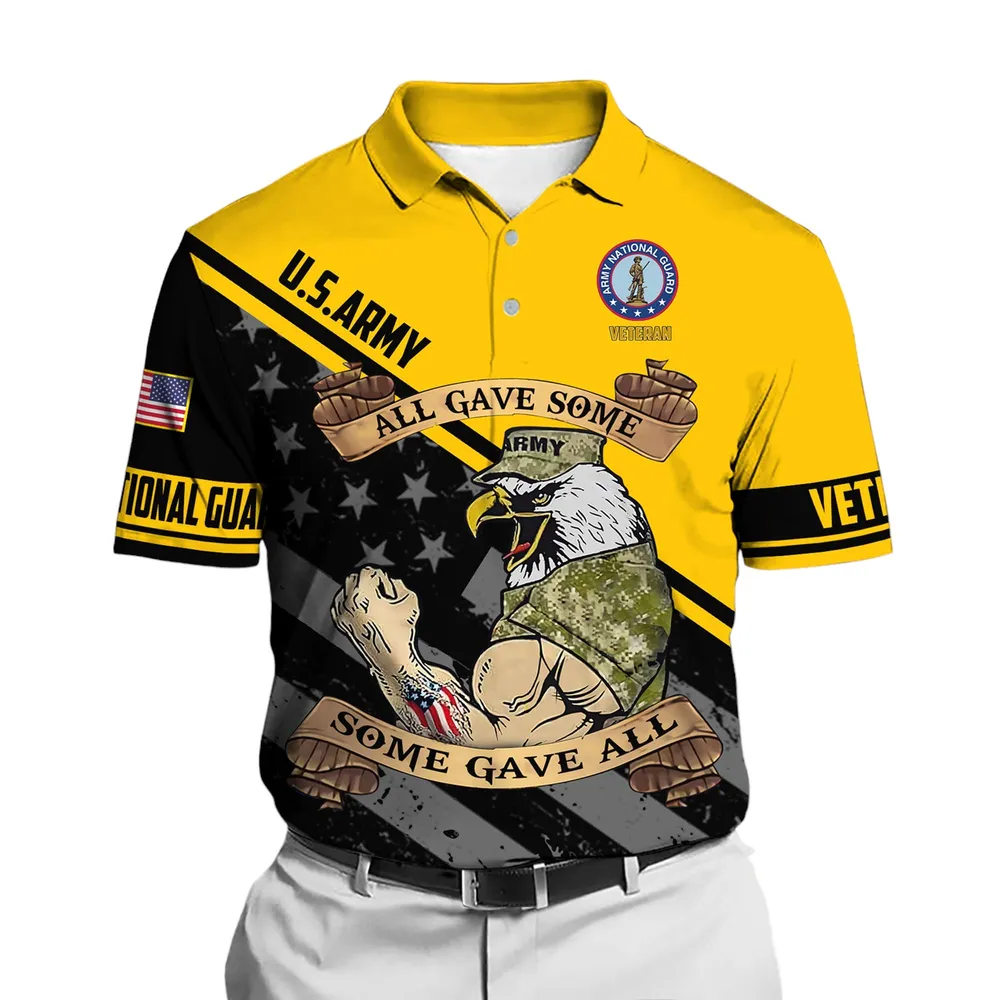 U.S. Army Short Polo Shirts U.S. Veterans Veteran Day PLK1747