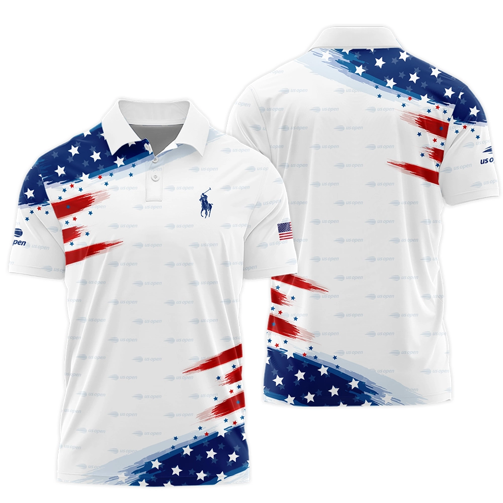 USA Flag US Open Tennis Champions Ralph Lauren Performance Polo Shirt PLK1365