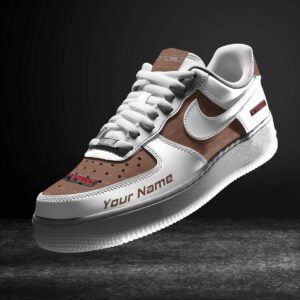 VTEC Brown Air Force 1 Sneakers AF1 Limited Shoes For Cars Fan LAF2846