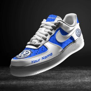 Volkswagen Blue Air Force 1 Sneakers AF1 Limited Shoes For Cars Fan LAF2010