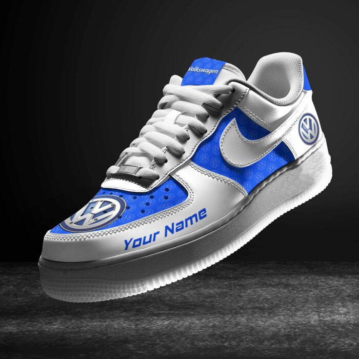 Volkswagen Blue Air Force 1 Sneakers AF1 Limited Shoes For Cars Fan LAF2010