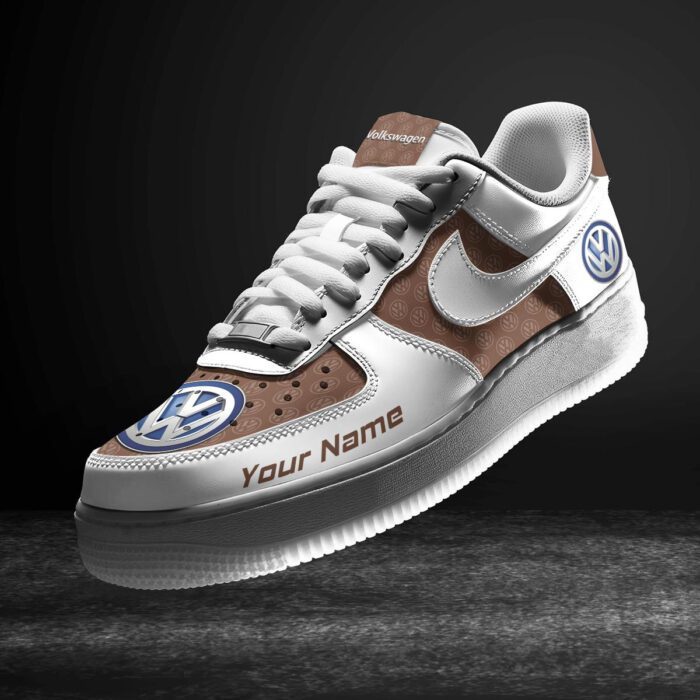 Volkswagen Brown Air Force 1 Sneakers AF1 Limited Shoes For Cars Fan LAF2016