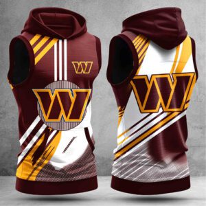 Washington Football Team Men Workout Hoodie Tank Tops WHT1571