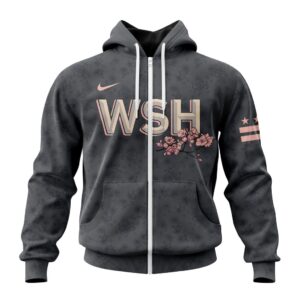 Washington Nationals MLB Personalized 2024 City Connect 3D Zip Hoodie CCN1056