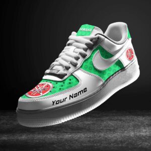 Yamaha Light Green Air Force 1 Sneakers AF1 Limited Shoes For Cars Fan LAF2672