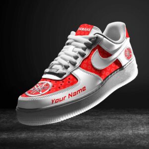 Yamaha Red Air Force 1 Sneakers AF1 Limited Shoes For Cars Fan LAF2673