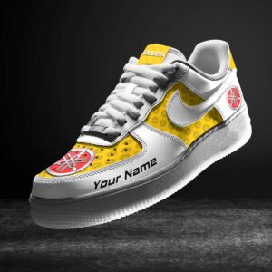 Yamaha Yellow Air Force 1 Sneakers AF1 Limited Shoes For Cars Fan LAF2674