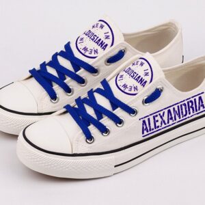 Alexandria Shoes Virginia State Low Top Canvas Sneakers ELT1140