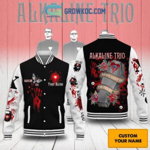 Alkaline Trio Your Coffin Or Mine Personalized Baseball Jacket GBJ1389