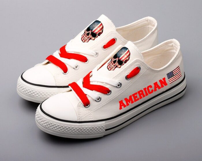 American Shoes American Pride Low Top Canvas Sneakers ELT1056