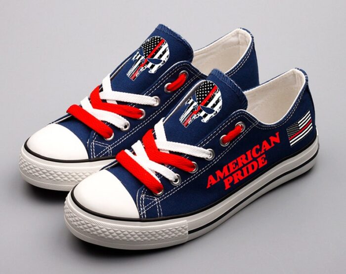 American Shoes American Pride Low Top Canvas Sneakers ELT1103