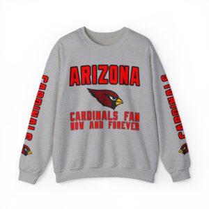 Arizona Cardinals Crewneck Sweatshirt - Fan Now and Forever JSH1049