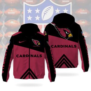 Arizona Cardinals NFL Custom Windbreaker Outdoor Jacket Sport Fan Gift WWB1000