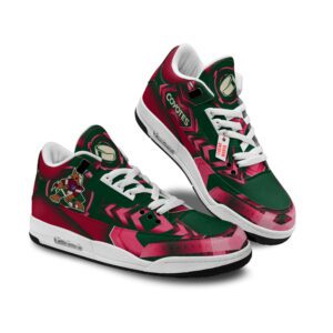 Arizona Coyotes Jordan 3 Sneakers Custom Shoes WJD3146