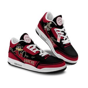 Arizona Diamondbacks Jordan 3 Sneakers Custom Shoes WJD3207