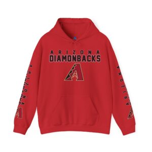 Arizona Diamondbacks Unisex Hooded Sweatshirt - Pullover Hoodie JSH1078