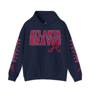 Atlanta Braves Bold Unisex Hooded Sweatshirt JSH1096