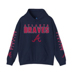 Atlanta Braves Unisex Hooded Sweatshirt - Pullover Hoodie JSH1077