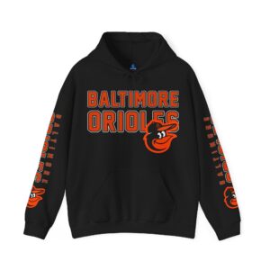 Baltimore Orioles Bold Unisex Hooded Sweatshirt JSH1095