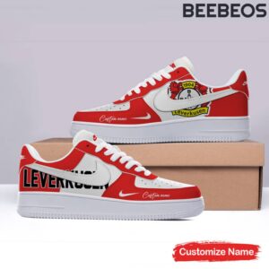 Bayer 04 Leverkusen Custom Name For Fans Air Force 1 Sneakers AF1 Limited Shoes BAF1211