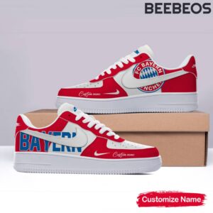 Bayern Munich Custom Name For Fans Air Force 1 Sneakers AF1 Limited Shoes BAF1213